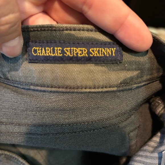 Lucky Brand Women's Charlie Super Skinny Camo Jeans Stretch Casual Size 10/30 - Picture 5 of 7